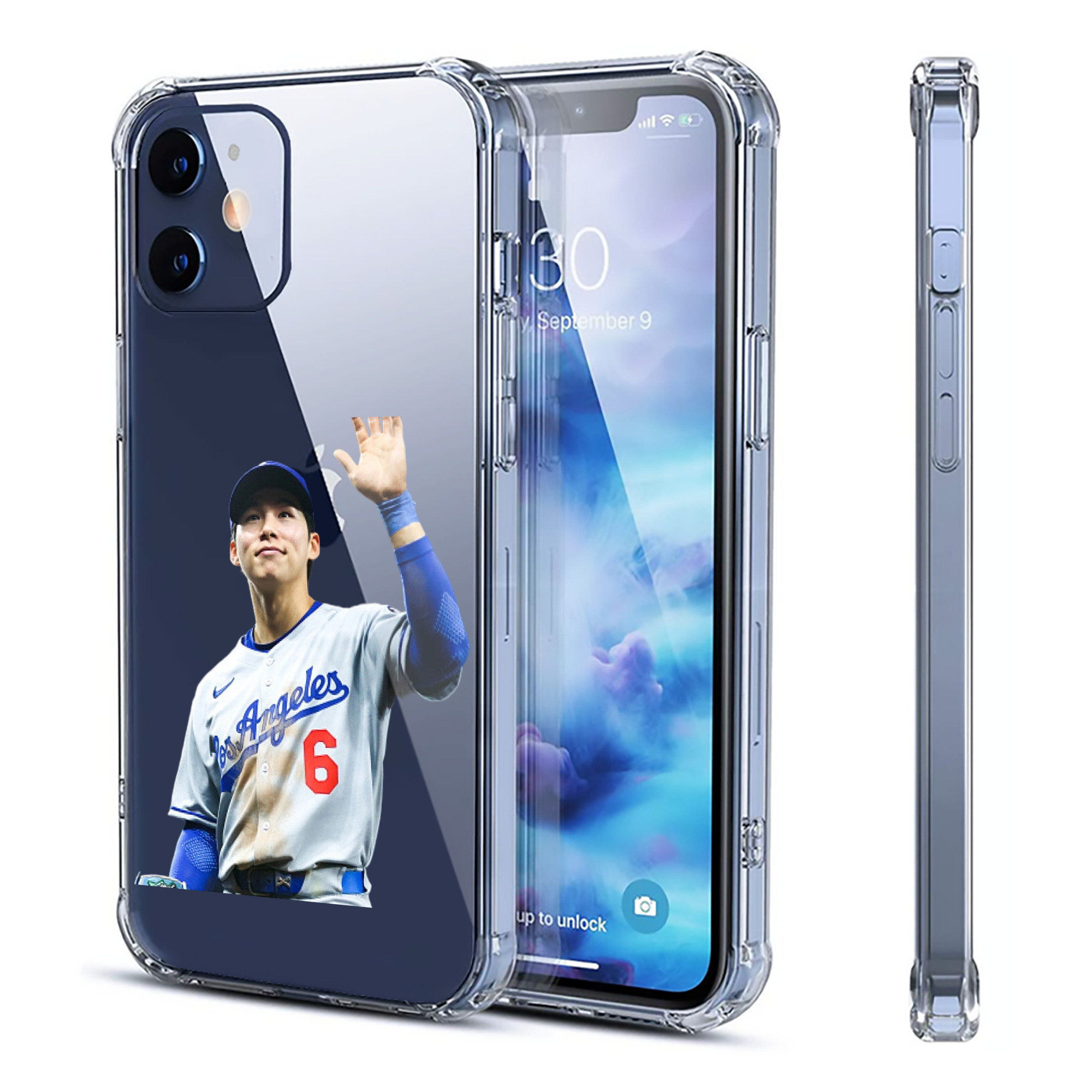  Clear IPhone 12 Case – Soft TPU With UV Print – Enhanced Drop Protection, Precise Fit, Anti-Fingerprint, Customizable Design, Scratch-Resistant, Yellow-Resistant